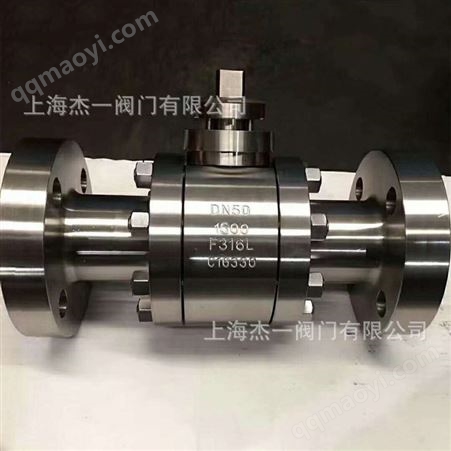 1/2（DN15）法蘭鍛鋼球閥 Q41F-1500LB F304不銹鋼 高壓 26.0Mpa API 6D