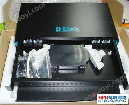 DLINK抽屉式光纤终端盒_24口光纤盒_光纤配线架