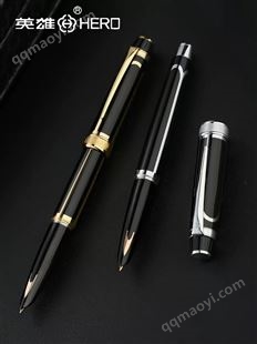 100英雄辉煌100钢笔14K金笔老款经典复古成人学生书写练字用书法硬笔