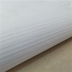 鸿盛 涤棉梭织布 90/10条纹提花布料 跆拳道服面料