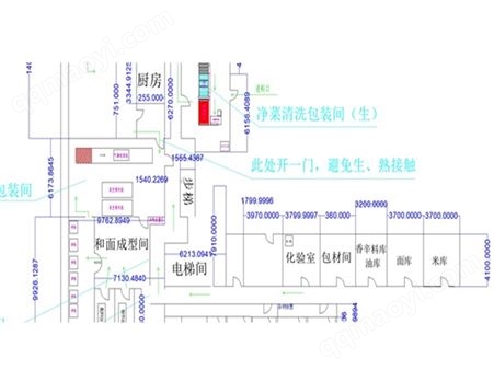 大型餐廳廚房生產線